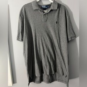 Ralph Lauren Heather Grey Mens XL Polo Tshirt